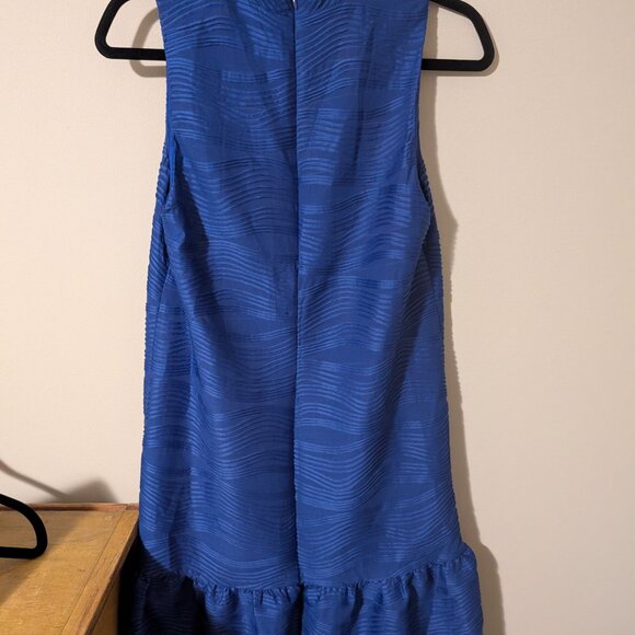 Hutch Mollie Royal Blue Textured Mock Neck - Picture 4 of 4